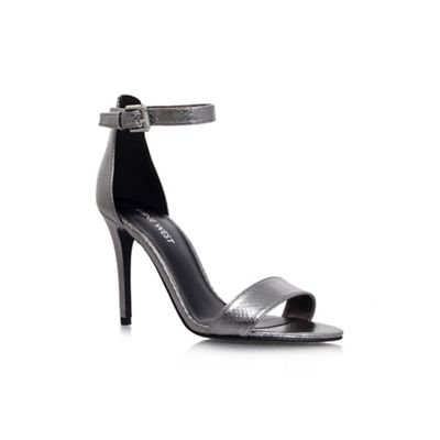 Nine West Silver 'Mana3' high heel sandal